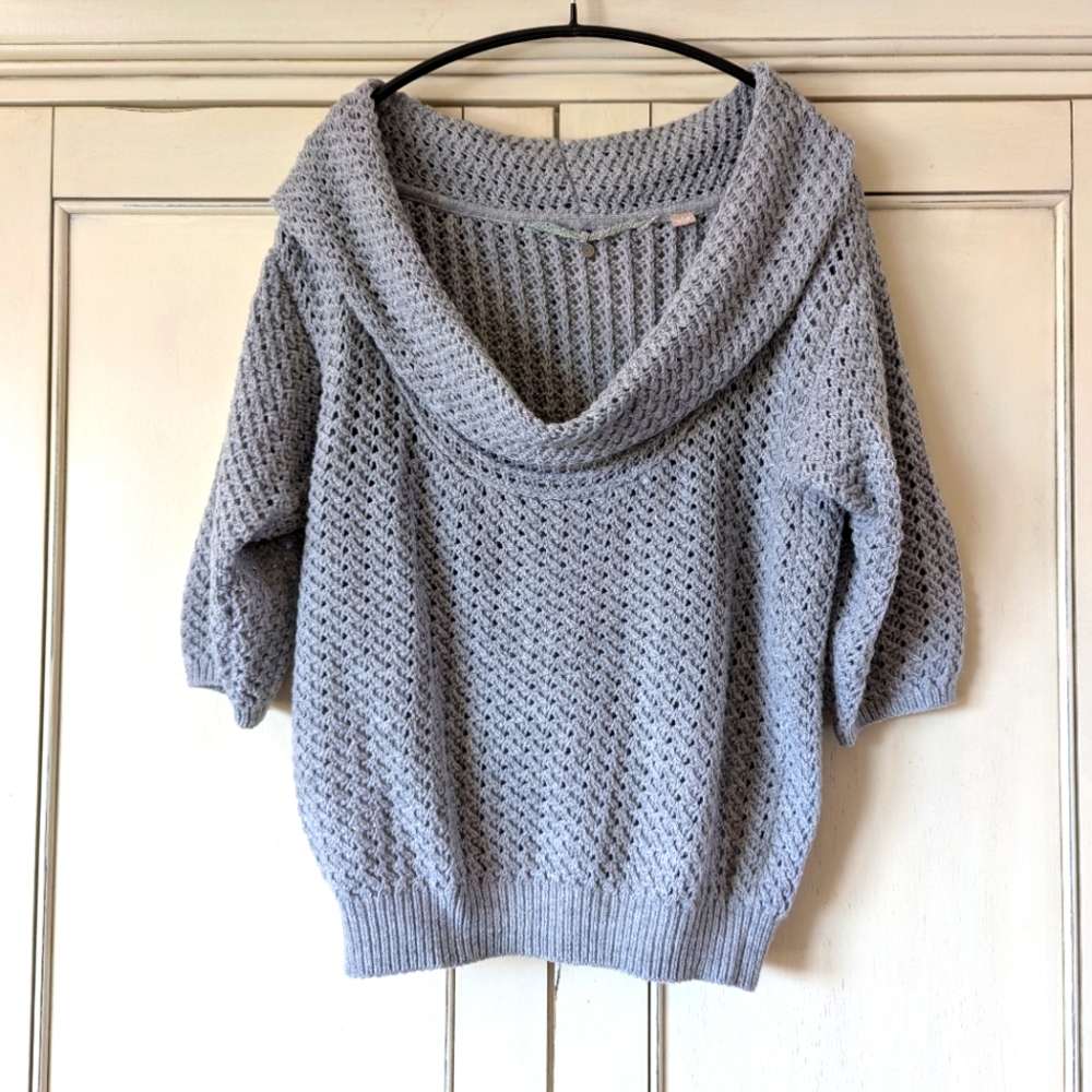 Knitted Knotted Anthropologie Sweater, Like New